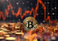 Bitcoin i wykres wzrostu wartości akcji